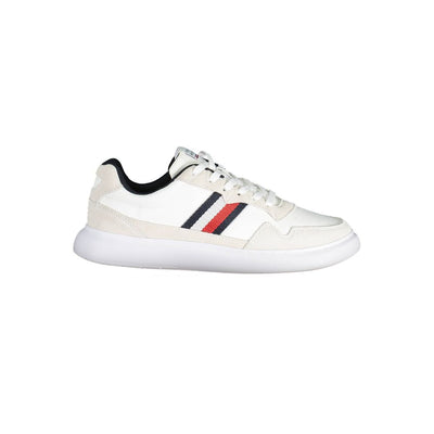 Tommy Hilfiger witte leren herensneaker