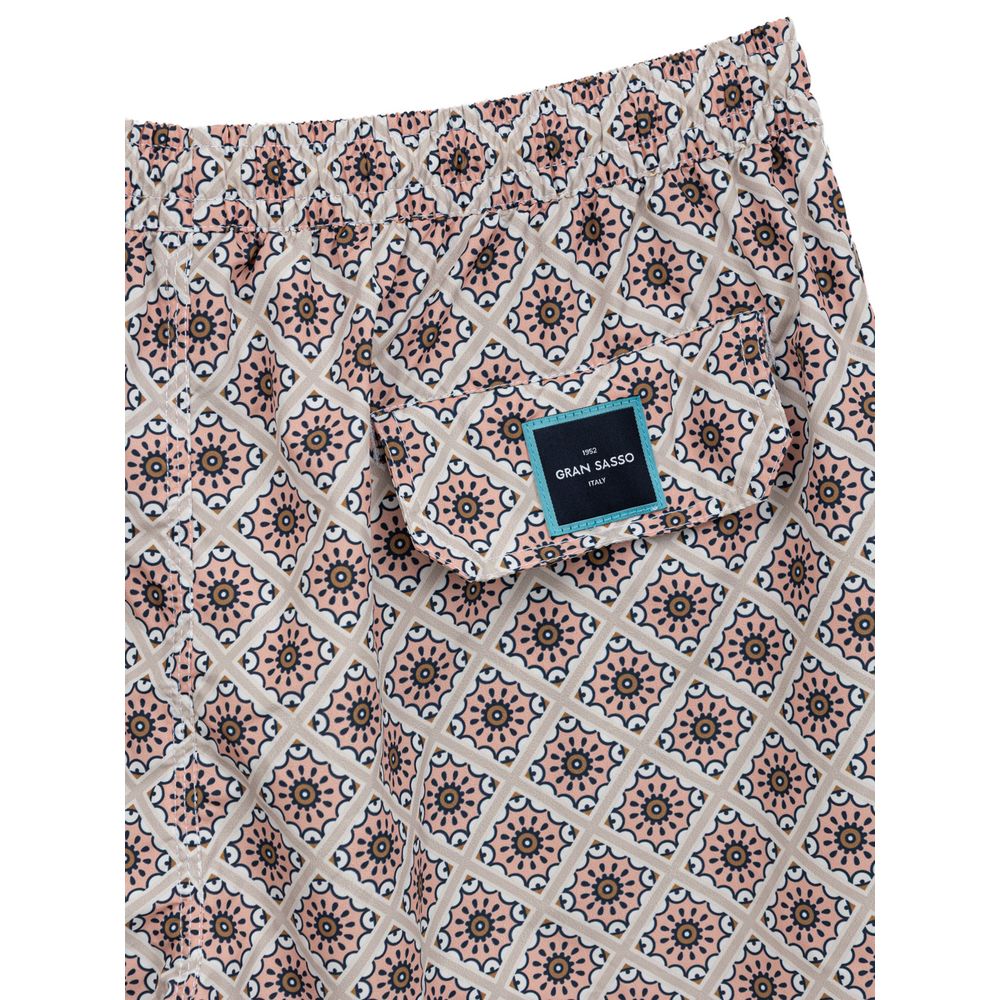 Gran Sasso Roze Polyester Zwembroek