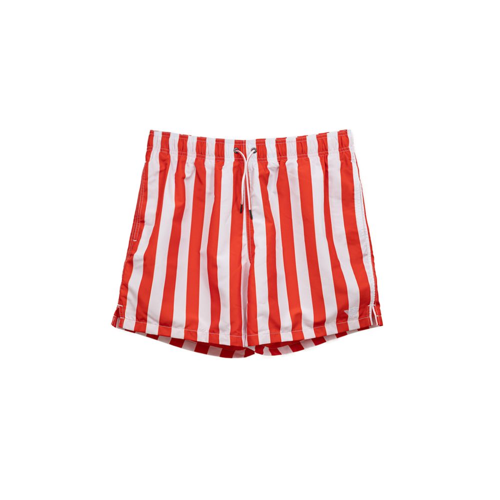 Emporio Armani Rode Polyester Zwembroek