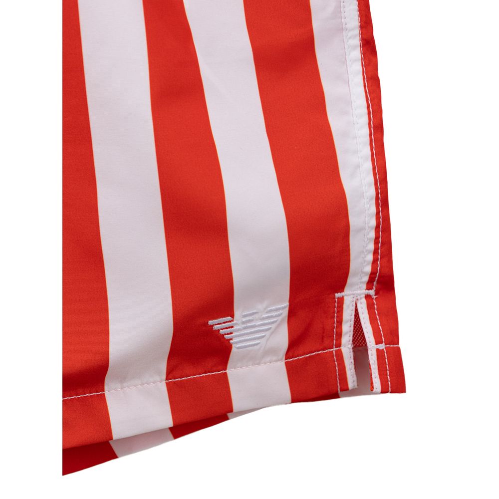 Emporio Armani Rode Polyester Zwembroek