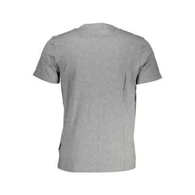 Napapijri Brown Cotton Men T-Shirt