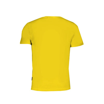 T-shirt en coton jaune Napapijri