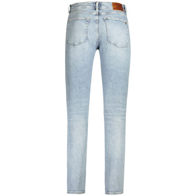 Hugo Boss lichtblauwe katoenen herenjeans