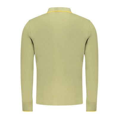 North Sails Green Cotton Men Polo Shirt