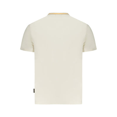 Napapijri Wit Katoenen T-shirt