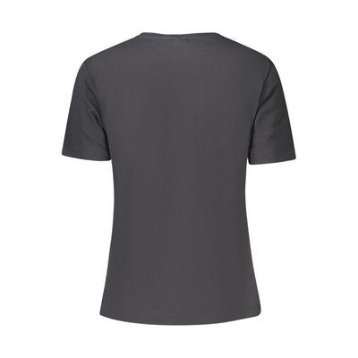 North Sails Black Cotton Women T-Shirt