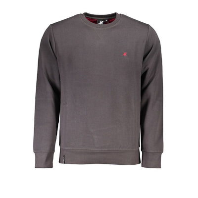 Pull homme en coton marron US Grand Polo