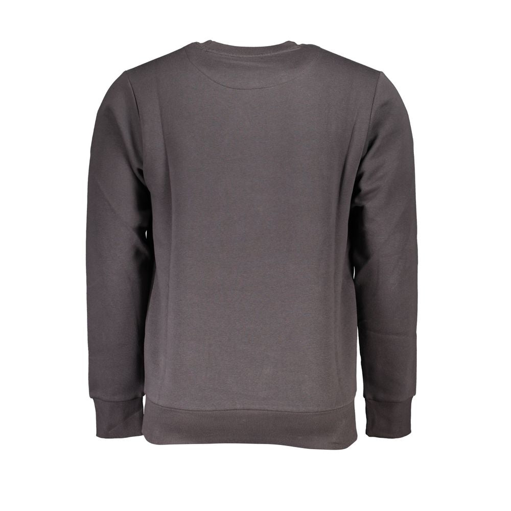Pull homme en coton marron US Grand Polo