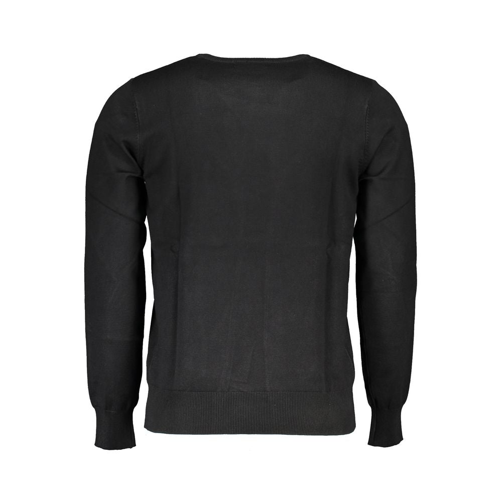 US Grand Polo Zwarte Nylon Trui
