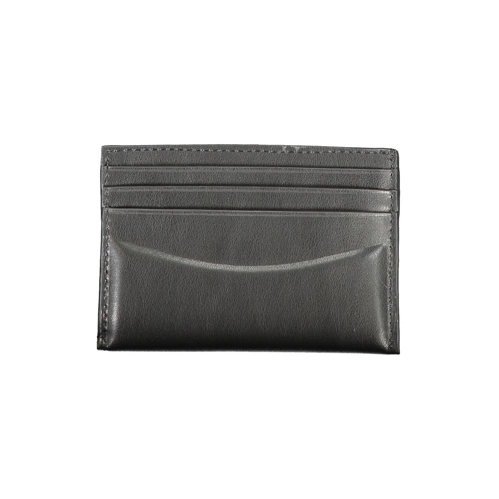 Calvin Klein Zwarte Leren Portemonnee