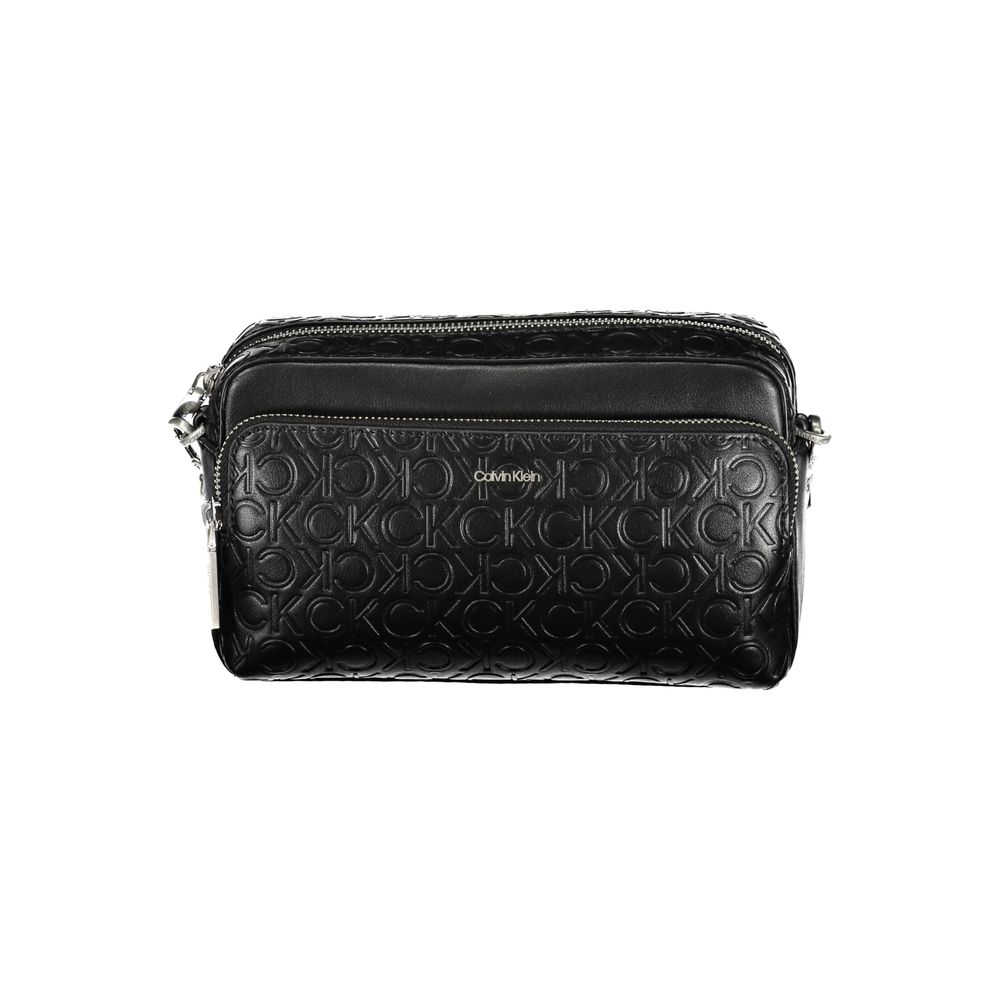 Calvin Klein Zwarte Polyester Handtas