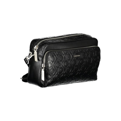 Calvin Klein Zwarte Polyester Handtas