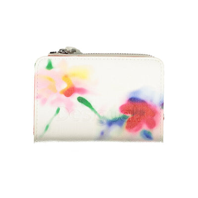Desigual Witte Polyester Portemonnee