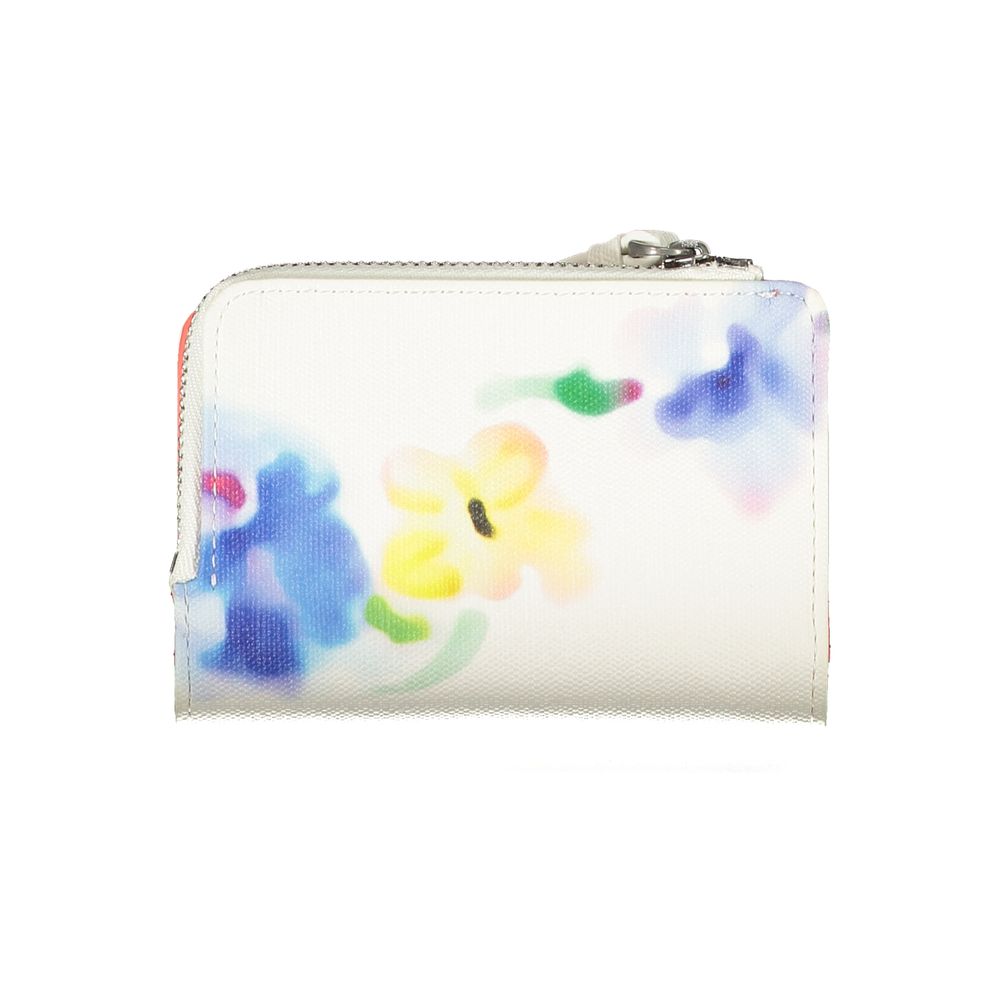 Desigual Witte Polyester Portemonnee
