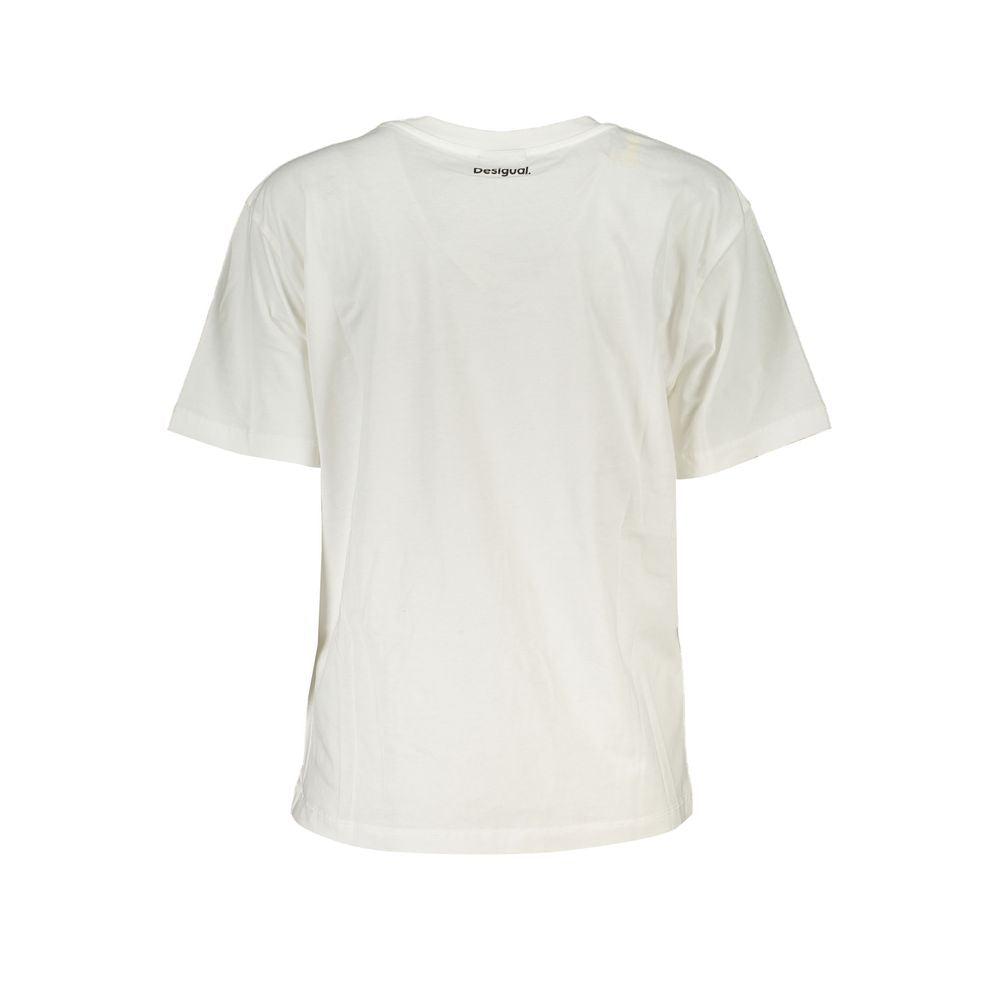 Hauts et t-shirts en coton blanc Desigual
