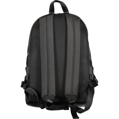 Sac à dos en polyester noir Tommy Hilfiger