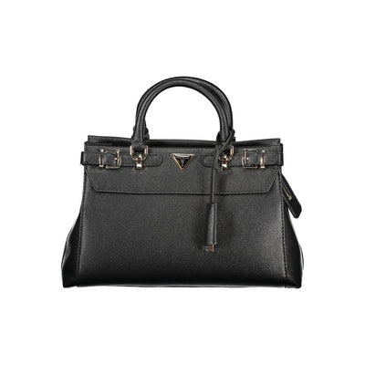 Guess Jeans Zwarte Polyethyleen Dames Handtas
