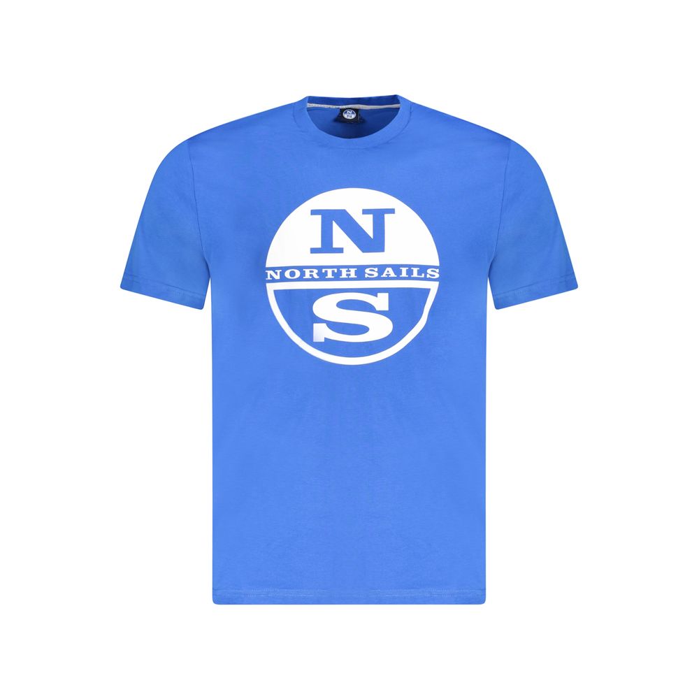North Sails Blauw Katoenen Heren T-shirt