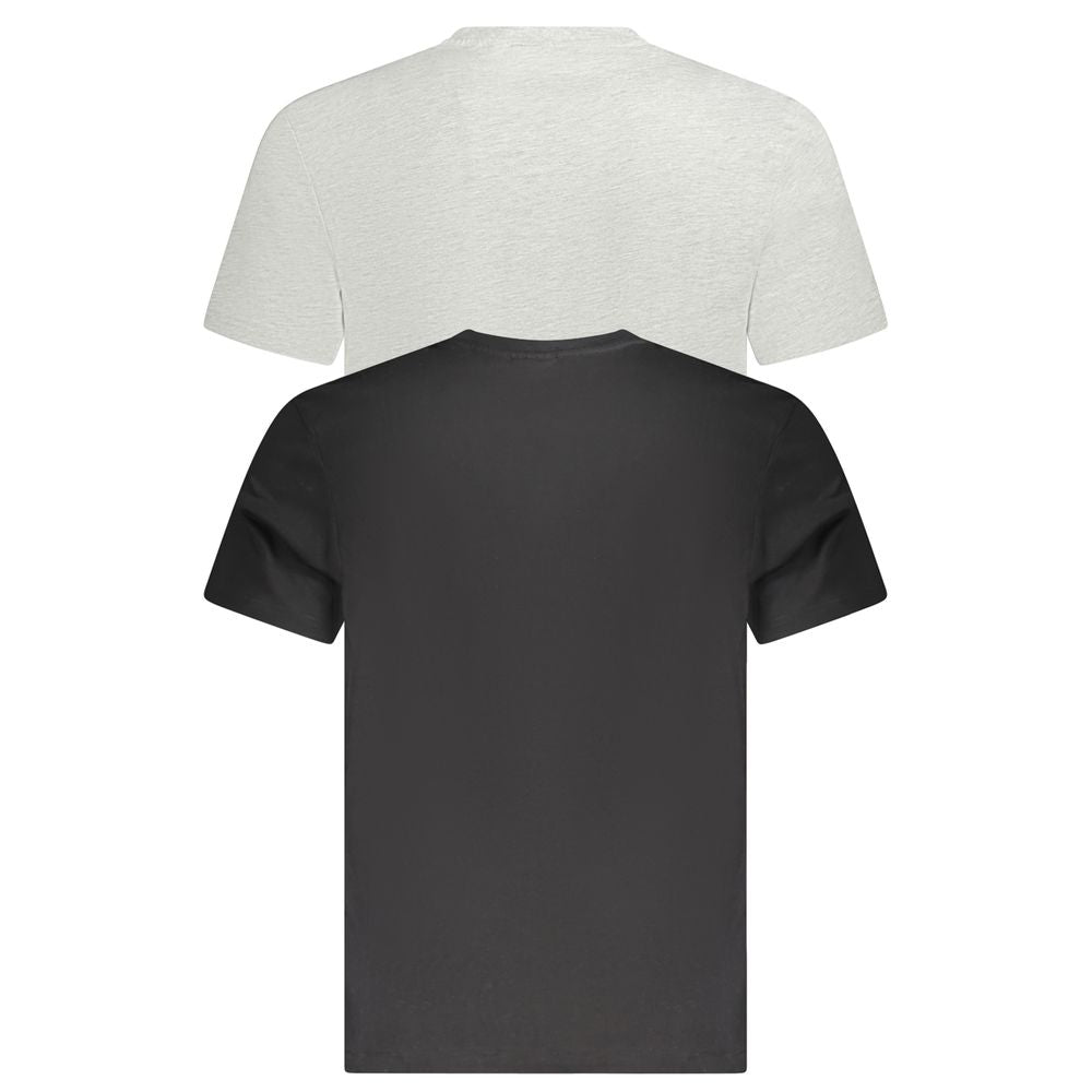 Fila Zwart Katoenen Heren T-shirt