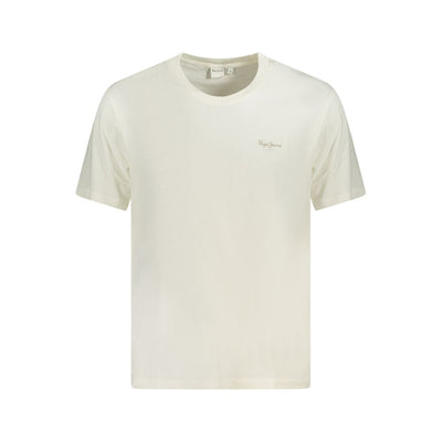 T-shirt en coton blanc Pepe Jeans