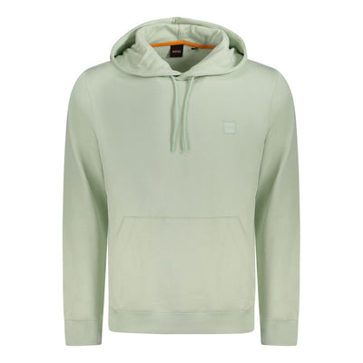 Pull en coton vert Hugo Boss