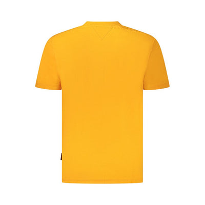 T-shirt homme en coton orange Napapijri