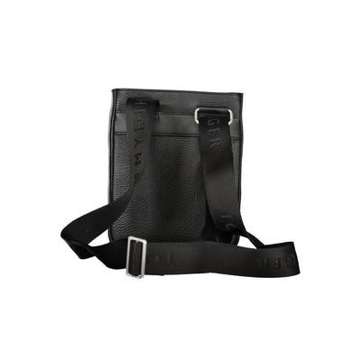 Tommy Hilfiger Black Polyethylene Men Shoulder Bag