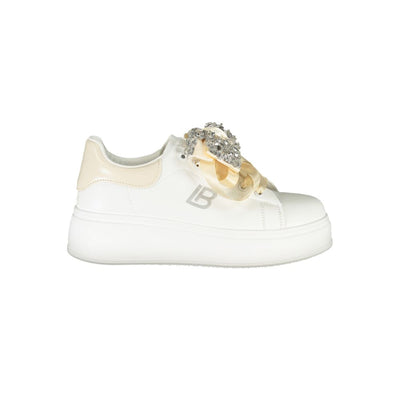 Laura Biagiotti Witte Polyester Dames Sneaker