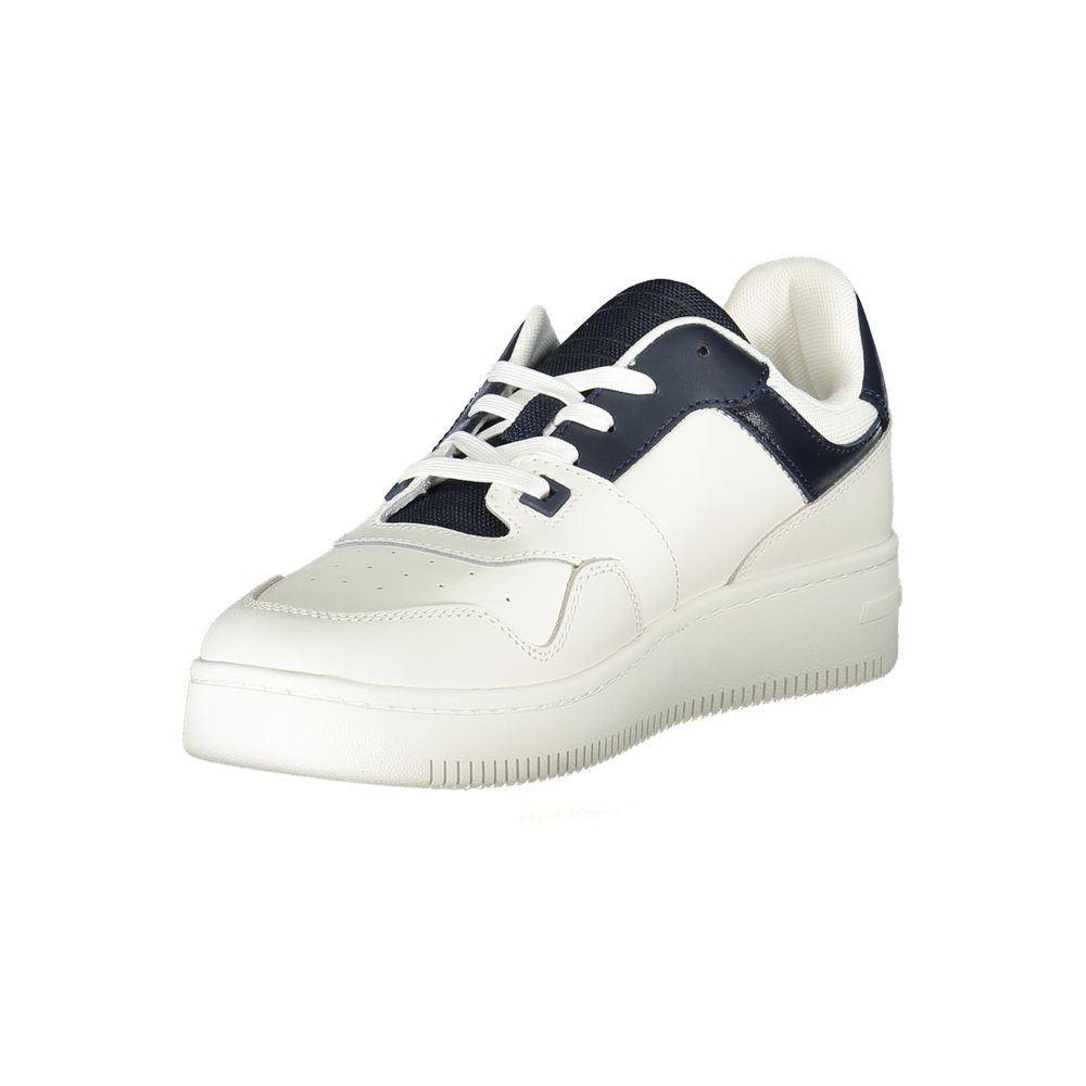 Tommy Hilfiger blauwe leren herensneaker