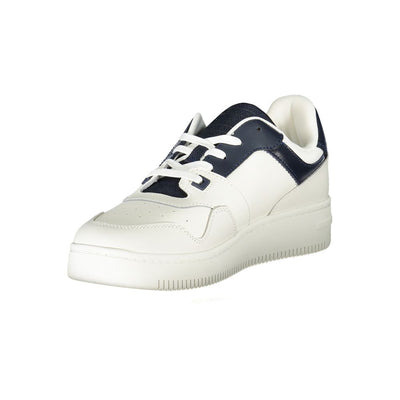 Tommy Hilfiger blauwe leren herensneaker