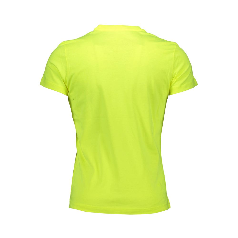 Diesel Geel Katoenen Heren T-shirt