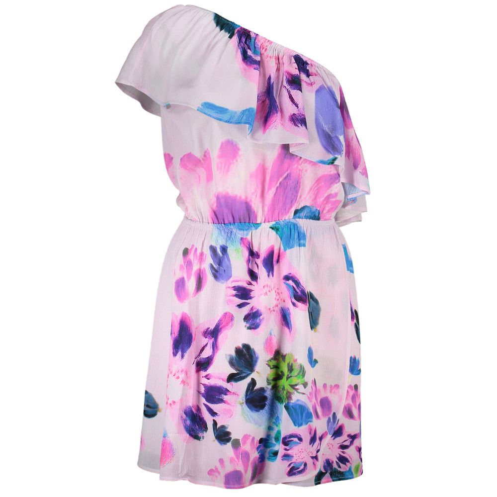 Robe Desigual en viscose rose pour femme