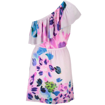 Robe Desigual en viscose rose pour femme
