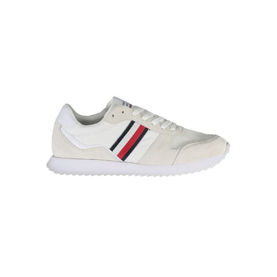 Tommy Hilfiger Witte Polyester Heren Sneaker