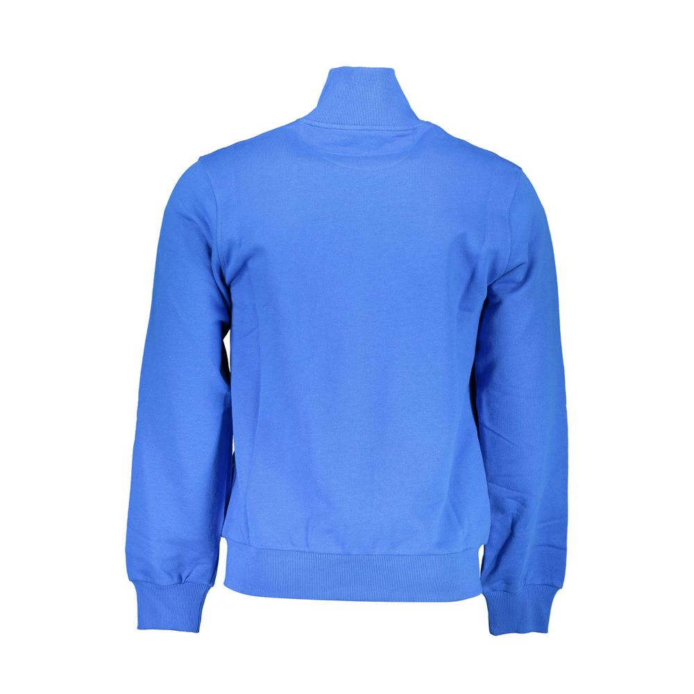 Pull homme en coton bleu La Martina