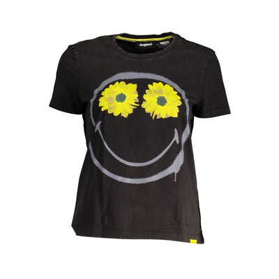 Hauts et t-shirts en coton noir Desigual
