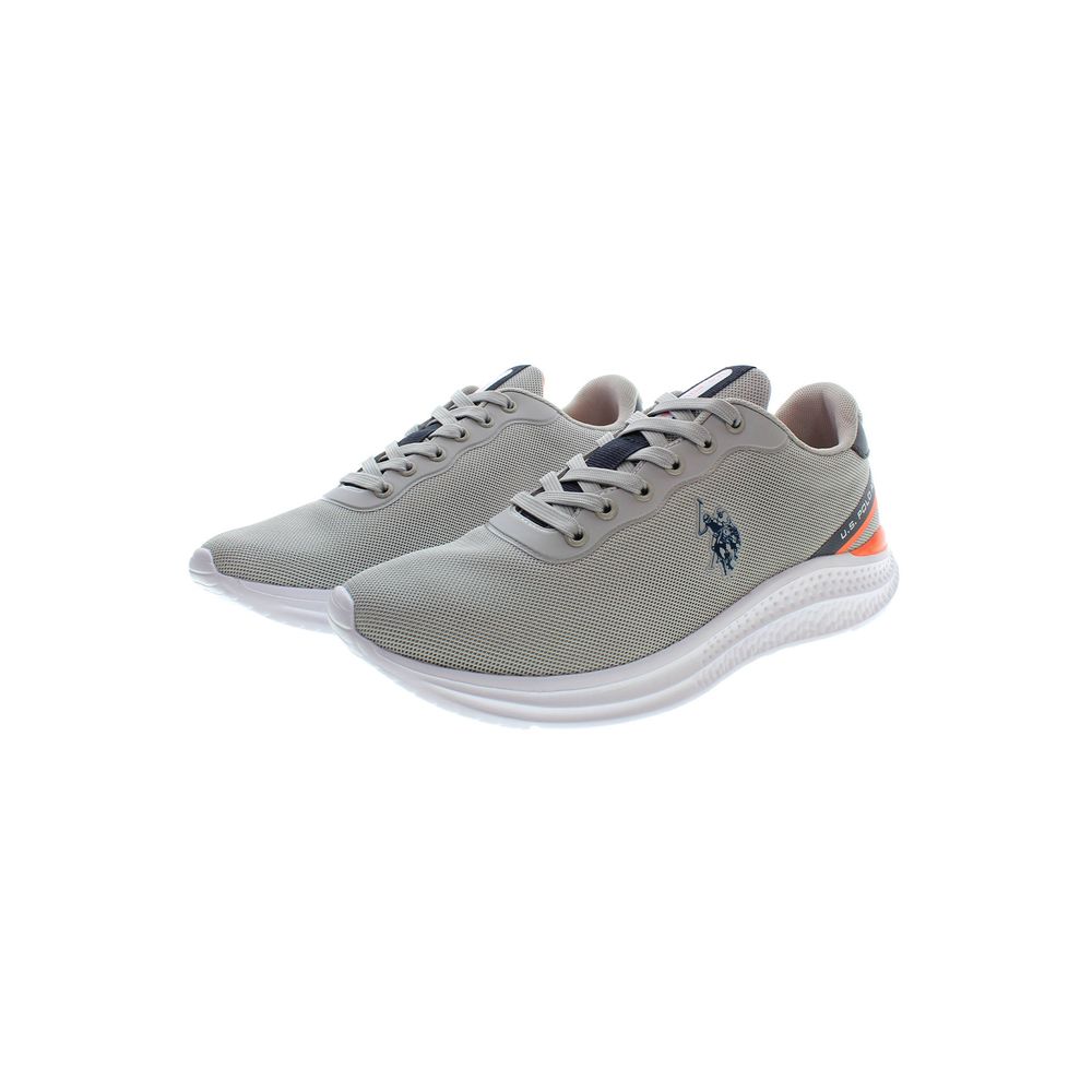 Baskets homme en polyester marron US POLO ASSN.