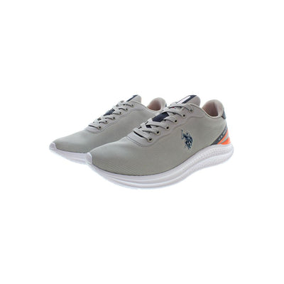 Baskets homme en polyester marron US POLO ASSN.