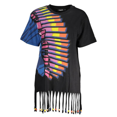 Robe noire en coton Desigual pour femme
