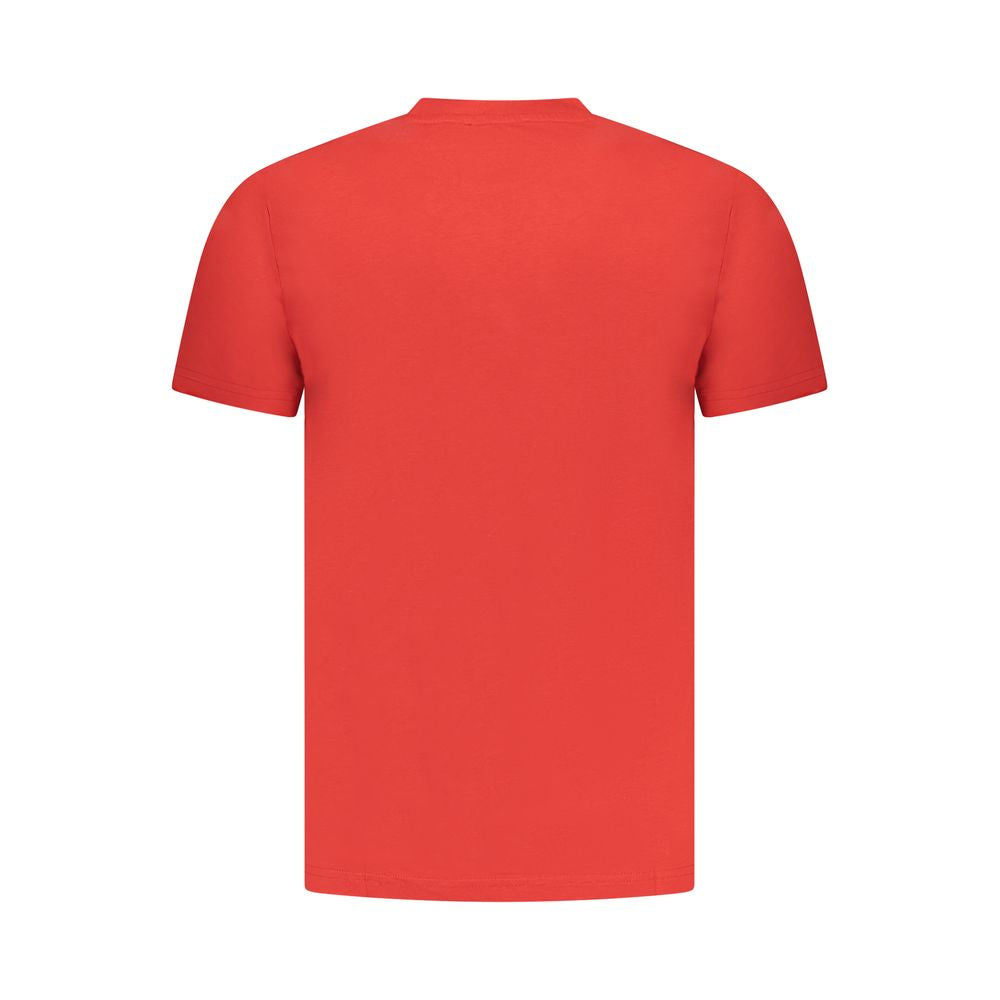 T-shirt Cavalli Class en coton rouge pour homme