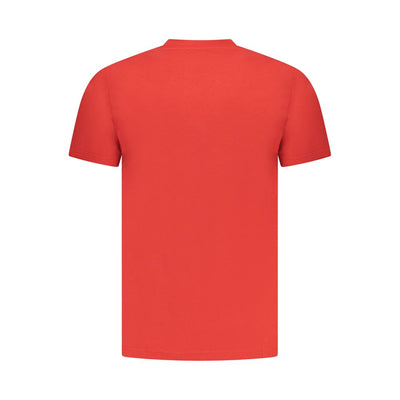 T-shirt Cavalli Class en coton rouge pour homme