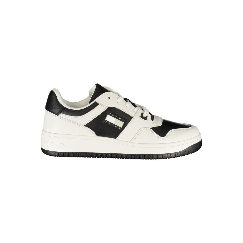 Tommy Hilfiger witte leren herensneaker