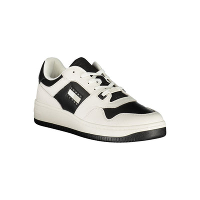 Tommy Hilfiger witte leren herensneaker
