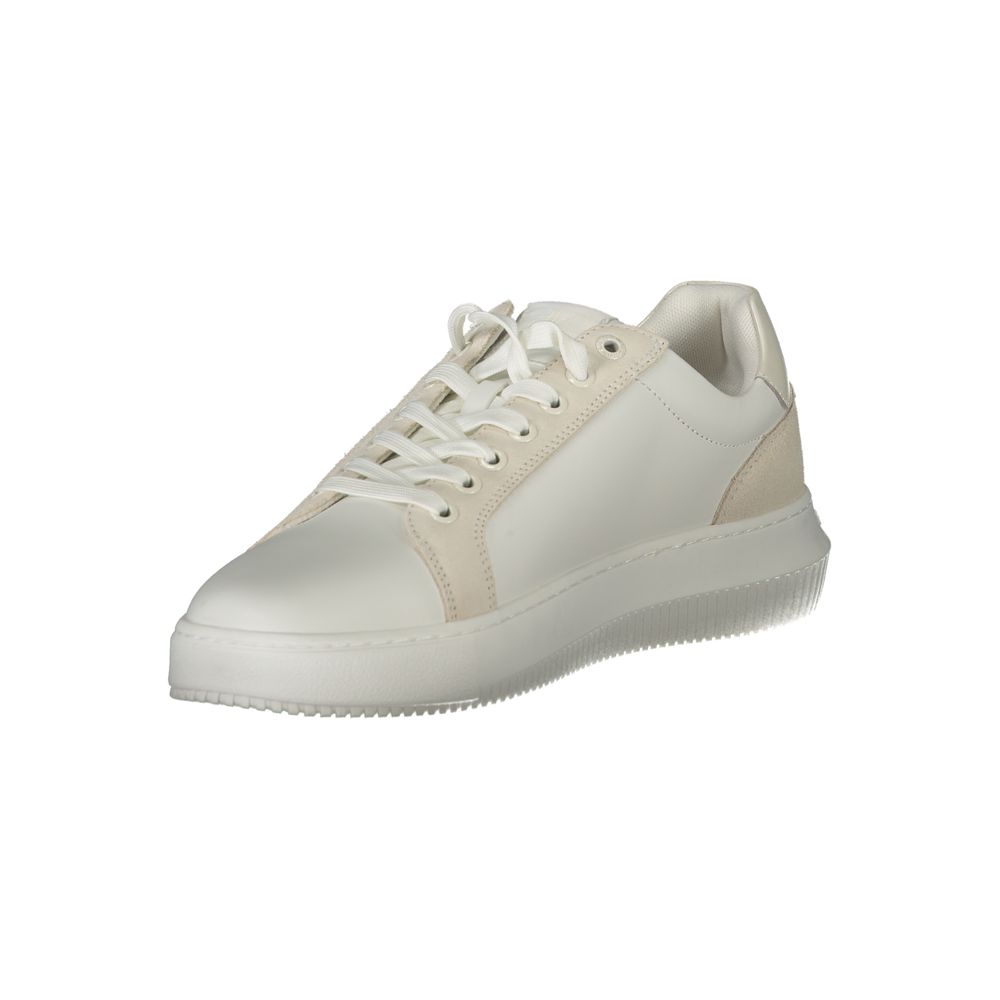Calvin Klein Witte Polyethyleen Heren Sneaker