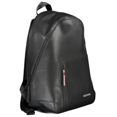 Sac à dos en polyester noir Tommy Hilfiger