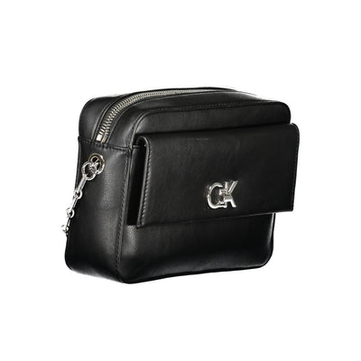 Sac à main Calvin Klein en polyester noir pour femme