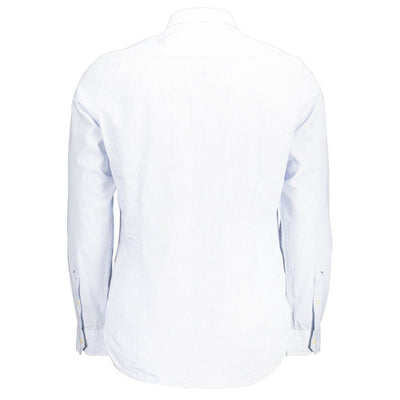 Chemise homme en coton bleu clair US POLO ASSN.