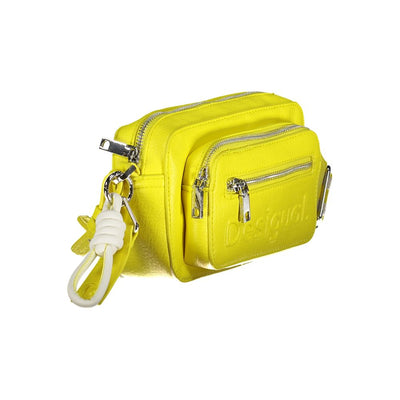 Desigual gele polyethyleen handtas