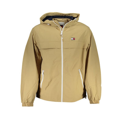 Veste homme Tommy Hilfiger beige en polyamide