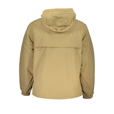 Veste homme Tommy Hilfiger beige en polyamide